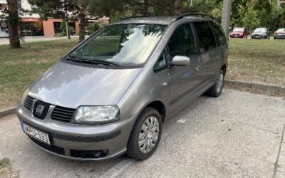 Gépkocsi MPU-533 frsz-ú Seat Alhambra